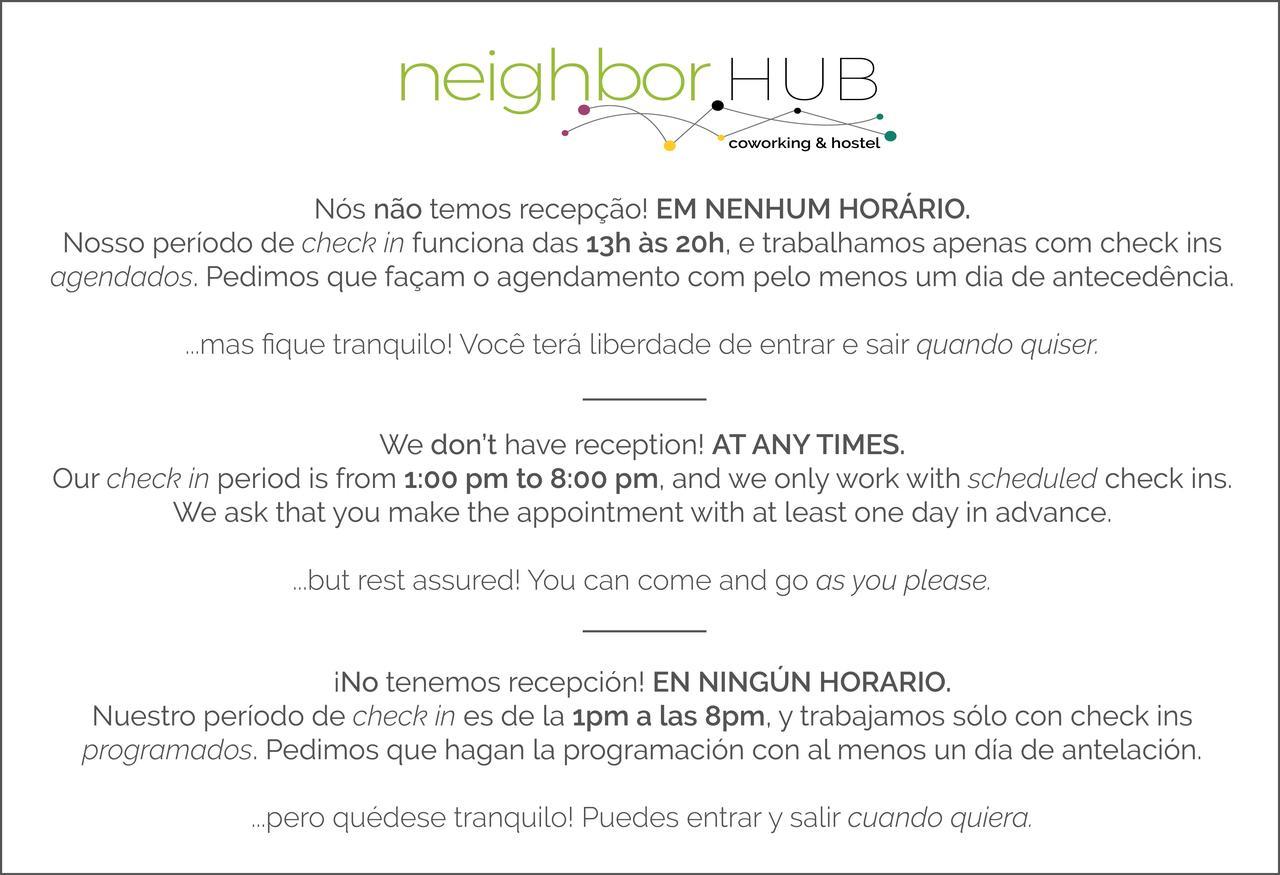 Neighborhub Hostel E Coliving Sao Paulo Bagian luar foto